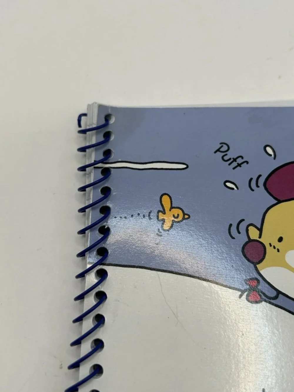 Sanrio 1995 Picke Bicke Spiral Notepad 33 Sheets Vintage Pickebicke Puff Bird